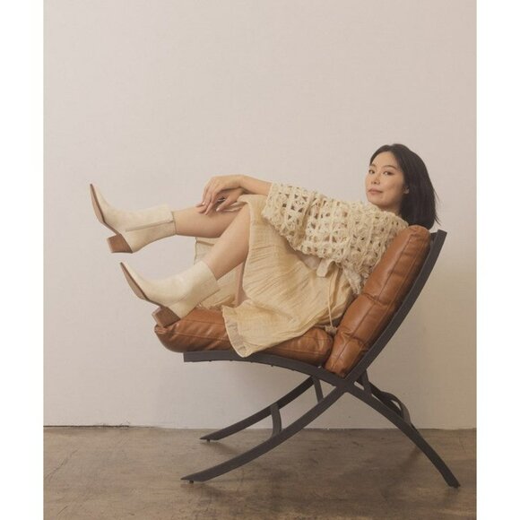 OASIS SOCIETY Miley - Alligator Print Booties - Picture 2 of 16